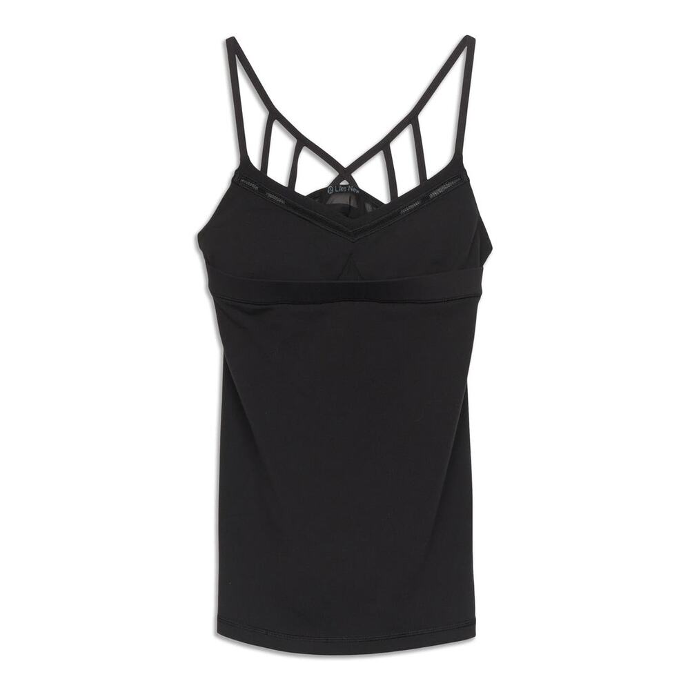 Lululemon Black Just Breathe Tank Top Size 6 - Picture 4 of 6